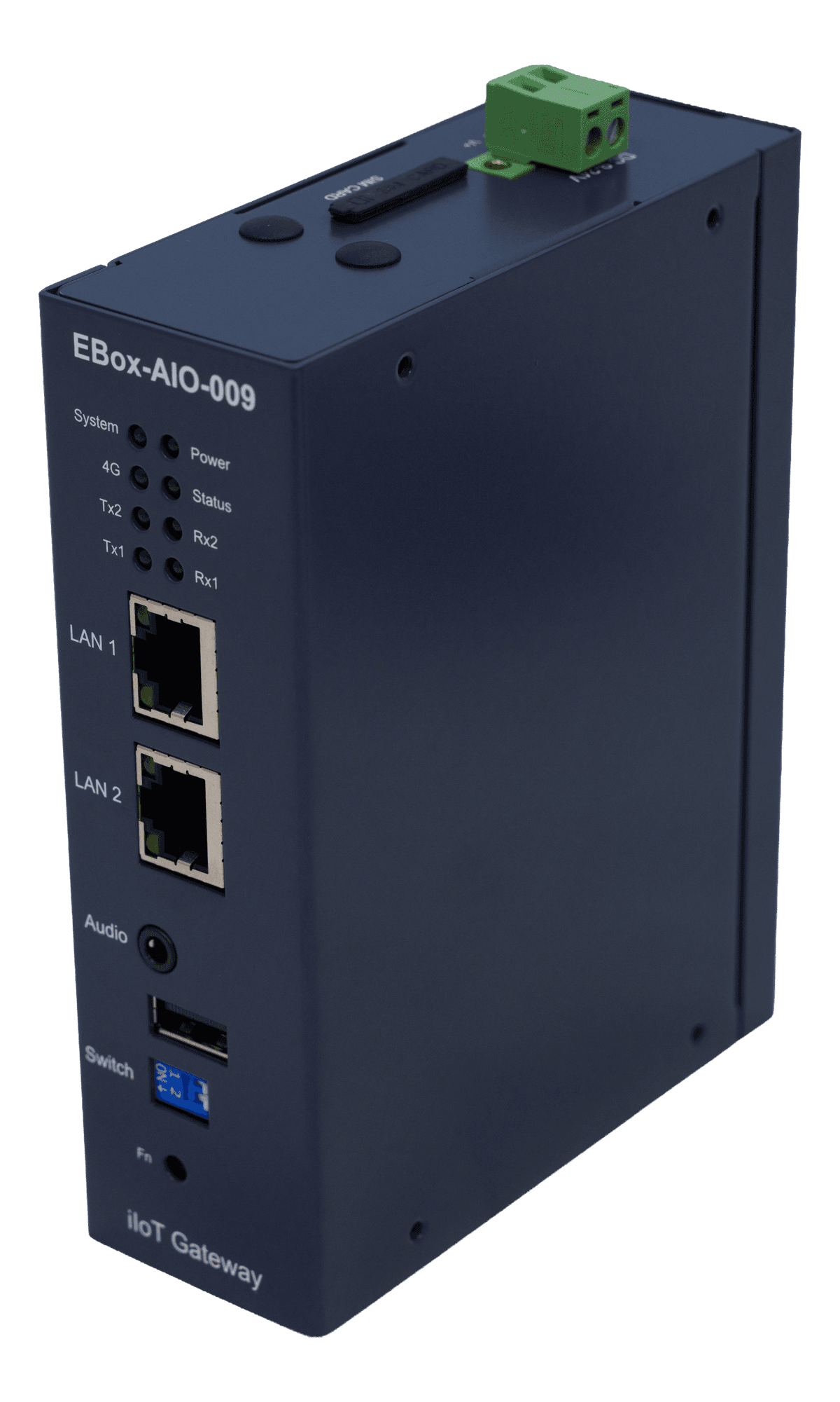 EBox-AIO-009 正面右斜角 嵌入式控制器