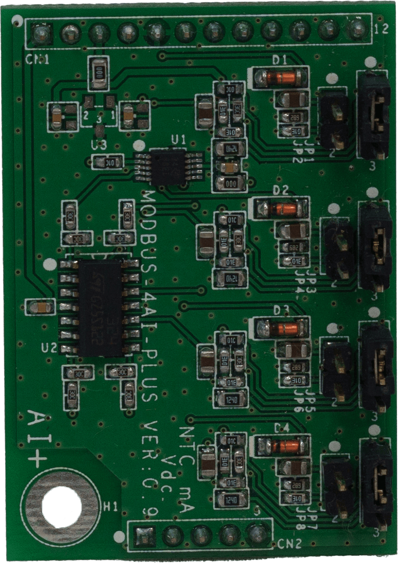 ModIO-AI+ 4 通道 16-bit 高精度類比輸入模組